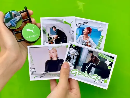 ▲現場直擊代言明星ROSÉ與張凌赫拍立得好驚喜。（圖／記者蕭涵云攝）