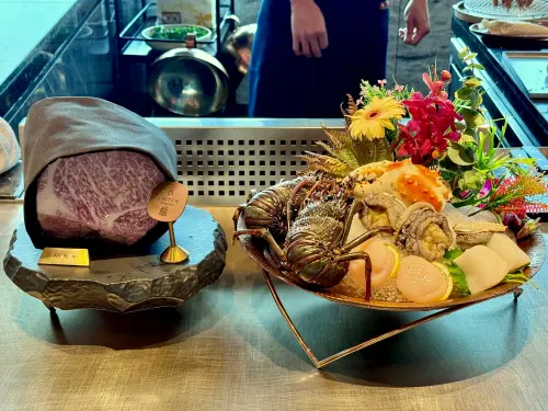 ▲饗賓旗下鐵板精緻料理旨醞，鎖定中高價位，再開全台第二間餐廳。（圖／記者蕭涵云攝）