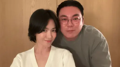 宋慧喬和眼鏡男親密靠頭！他吃女神親手做的飯：我們要幸福一輩子