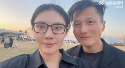 ▲徐冬冬（左）、尹子維在今年3月下旬步入禮堂。（圖／徐冬冬微博）