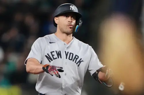 ▲史坦頓當年與馬林魚簽下的13年長約將持續到2027年，洋基在2028年還擁有2500萬美元的球團選擇權（或以1000萬美元買斷）。（圖／美聯社／達志影像）