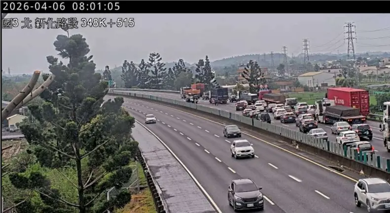 清明連假最後一天！國道3起事故造成回堵　下午13路段仍易塞車