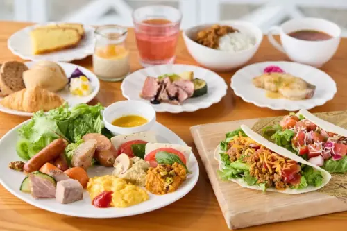 ▲「那霸東急REI飯店」早餐受好評。（圖／翻攝自那霸東急REI飯店官網）