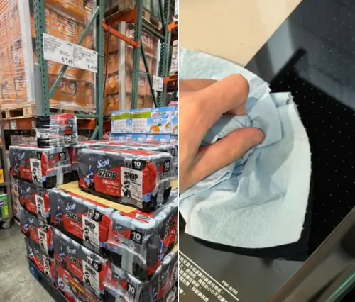 ▲好市多紙抹布平均單張1.1元，成為近期話題商品。（圖／翻攝「Costco好市多 商品經驗老實說」）