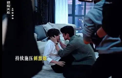 ▲吳慷仁（右）與孫儷（左）的超強演技，被大讚是高手過招。（圖／微博@劇集危險關係）