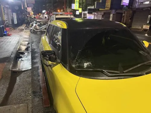 台中醉男隨機砸車！到案喊「斷片忘光」仍被法辦　車主嘆：衰爆了