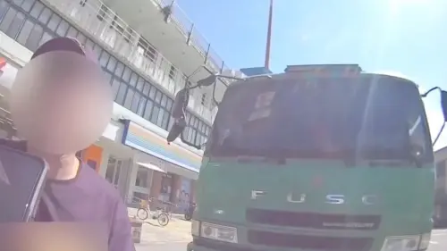 「大哥，給個機會嘛～」揹通緝北市趴趴走！毒蟲無照開大貨車栽了