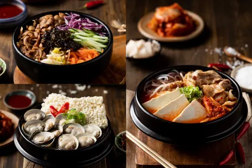 ▲拌飯、豆腐鍋等超多熟食也在吃到飽菜單中。（圖／豆府餐飲集團提供）