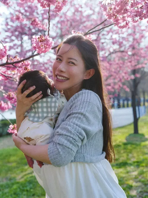 ▲永井瑪麗亞20幾歲就想要有小孩，所以決定把寶寶生下來，當單親媽媽。（圖／Maria Nagai Official IG@nagaimaria1218）