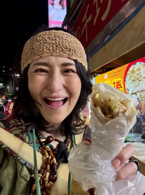 ▲日本知名大胃女王安潔拉佐藤（アンジェラ佐藤）近年積極在台灣發展，常常在社群上分享在台遭遇的趣事。（圖／IG@angela_satou）