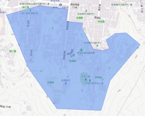 ▲基隆市4/8停水地區一次看。（圖／台灣自來水公司web.water.gov.tw/）