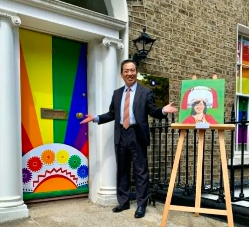 Pierre Yang talks about arts and education. (Pierre Yang)