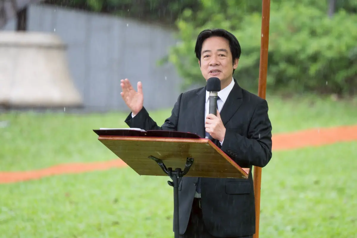 ▲賴清德強調，對等和尊嚴十分重要，台灣不是中華人民共和國的一部分。（圖／總統府提供）