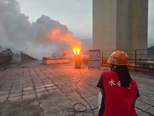 把握鋒面尾巴！水利署於嘉義、台南水庫集水區施作人工增雨