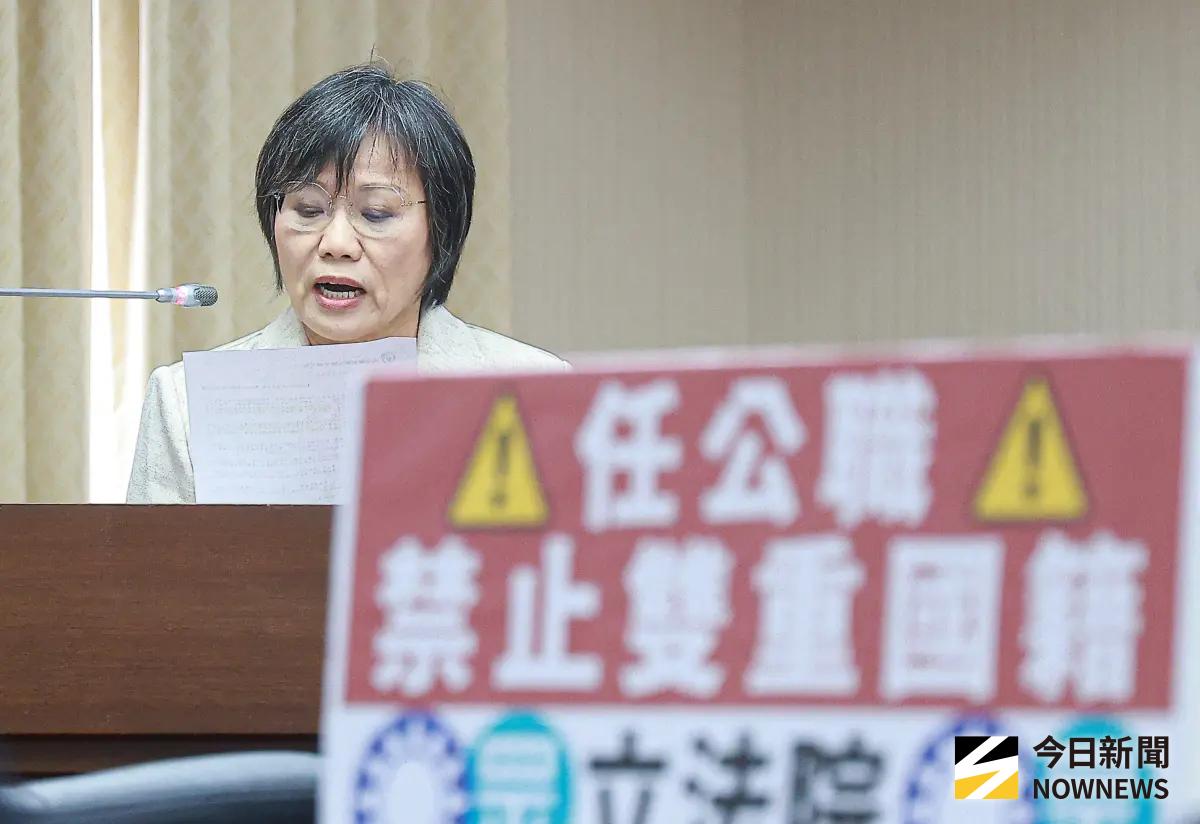 ▲內政部長劉世芳外甥遭中國台企解職，她今親上火線回應，稱捍衛國家主權立場沒有改變。（圖／記者葉政勳攝）