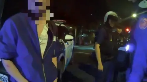 ▲51歲的廖姓男子和57歲的曾姓男子在大街互毆，全案依違反社維法移請裁處。（圖／警方提供）