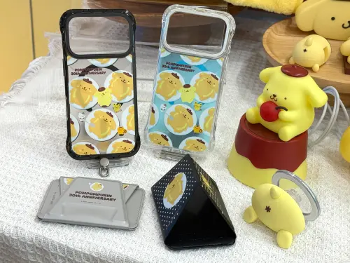 ▲Lani‘s手機殼（售價749元）、Lani‘s磁吸卡包（售價649元）、磁吸氣囊手機支架（售價399元）。（圖／記者鍾怡婷攝）