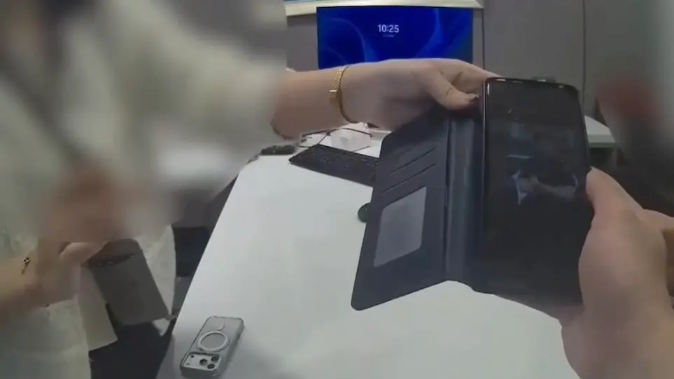 ▲詐騙集團盜用「真警察」同窗的照片，員警一看大頭貼驚喊：「這我同學！」。（圖／警方提供）