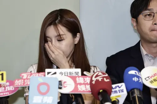 ▲林倪安（如圖）情緒湧上痛哭。（圖／記者吳翊緁攝影）