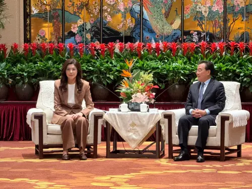 重返金陵飯店！鄭麗文會見江蘇省委書記　台蘇交流成果：經貿互利