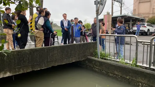 解決神岡浮圳淹水　增護岸加強清淤年底動工
