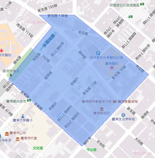 ▲台東縣4/9停水地區一次看。（圖／台灣自來水公司web.water.gov.tw/）