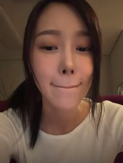 ▲aespa成員Giselle看到黑粉留言後，顯得非常無言。（圖／IG @aerichandesu）