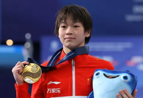 ▲近期網路上流傳多張名為「水花征服者聯盟」的微信私密群組截圖，該群組擁有282名成員，爆發了針對全紅嬋的系統性霸凌。（圖／路透／達志影像）