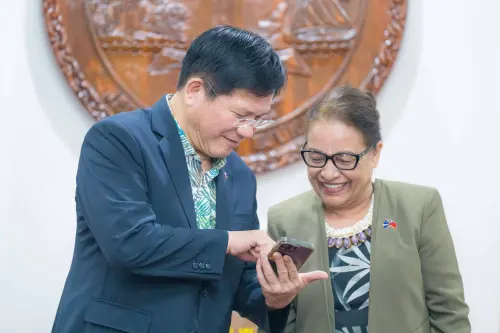 外交出擊！林佳龍會面馬紹爾總統　鞏固兩國經貿實質合作