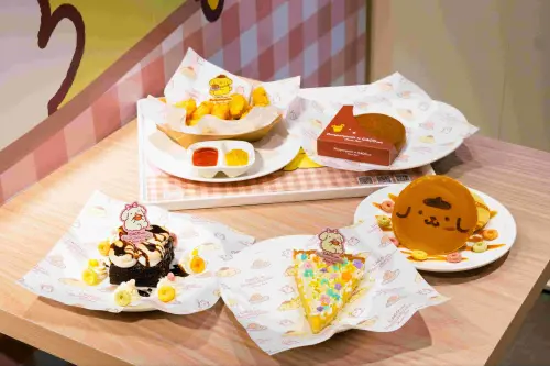 ▲CACO cafe進駐台中漢神洲際，滿滿布丁狗寵粉。（圖／加州椰子集團提供）