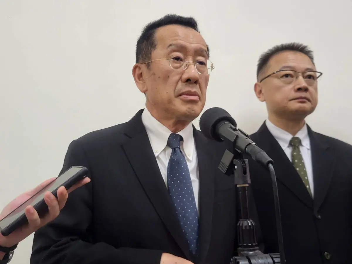 ▲顧立雄表示，不管他在這個位置做得好與不好，但衷心地期盼大家能夠支持國軍。（圖／記者陳佩君攝，2026.04.09）