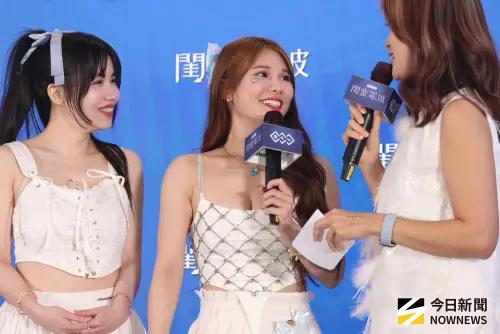 ▲琳妲（中）提到，自己知道朱宇謀的前任女友是她的好友。（圖／記者朱永強攝影）