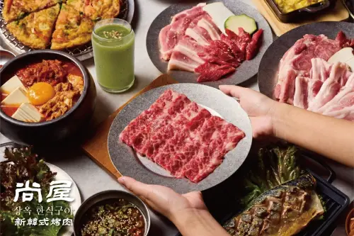 ▲尚屋主打套餐，包含雙人熟成肉盤、牛豬拼盤與全牛盛合，亦提供個人化套餐選擇，滿足不同用餐情境需求。（圖／業者提供）