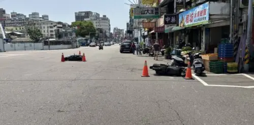 快訊／台中大里市場車禍！轎車暴衝連撞兩人　女子腦出血昏迷送醫