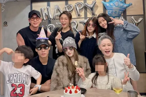 白家綺大女兒迎20歲！仙氣爆棚遺傳母神基因　與吳東諺全家福曝光