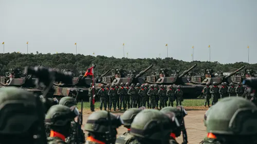 584旅聯兵一營M1A2T成軍　「地表最強戰車」入列邁重要里程碑