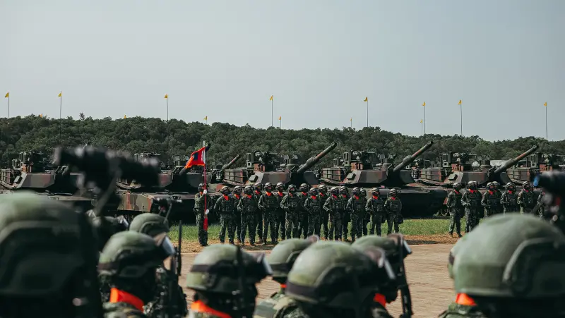 584旅聯兵一營M1A2T成軍　「地表最強戰車」入列邁重要里程碑