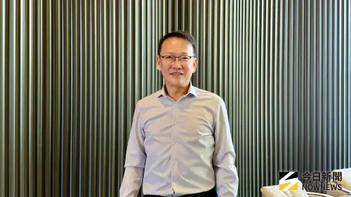 ▲廣上建設董事長董上裕指出，「廣上研序」該案區域在教育條件上，將複製竹科成功經驗。（圖／記者陳美嘉攝，2026.04.10）