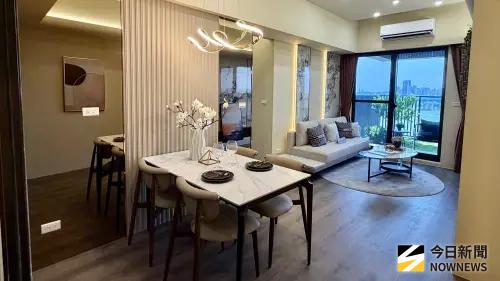 ▲ 「廣上研序」全案住家140戶、店鋪4戶，規劃2房和3房住宅。（圖／記者陳美嘉攝，2026.04.10）