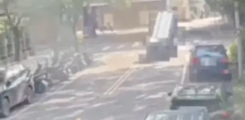 南港死亡車禍！23歲男倒臥路中間被小貨車輾斃慘死　駕駛遭送辦