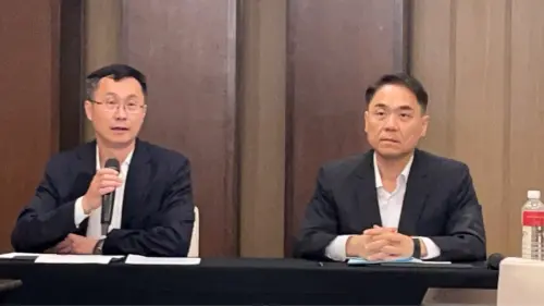 ▲堡新投資今日召開記者會，強調中工董事會不能扮演「太上法院」曲解法令，將針對董事會成員非法剔除候選人名單之決議，依法追究民刑事責任 。（圖／堡新投資提供）