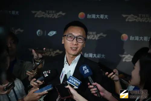 ▲富邦勇士總教練許晉哲在受訪時感觸極深，他透露林志傑之所以能成為不老傳奇，全靠極致的自律。（圖／記者林柏年攝）