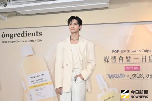 ▲FEniX成員夏浦洋因十字韌帶斷裂，吃了很多苦頭，目前正努力復健，希望趕快恢復正常。（圖／記者嚴俊強攝影）