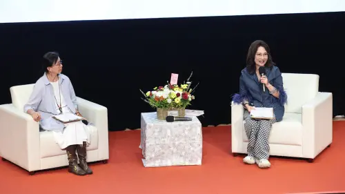 ▲《天雪女神龍》於今（11）日在高雄市圖總館舉辦新書發表會。（圖／記者陳美嘉翻攝）