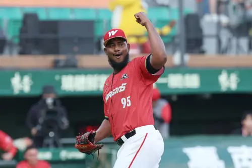 ▲味全龍洋投梅賽鍶今日將對中信兄弟先發，目標替球隊保持龍頭寶座。（圖／味全龍提供,2026.4.11）