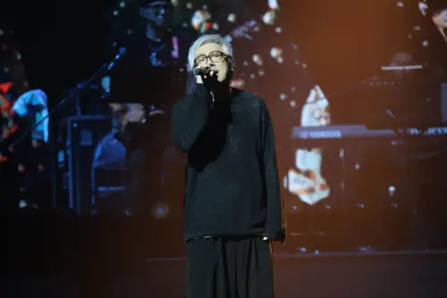 ▲游鴻明的演唱會上不只找女兒當嘉賓，他還邀請張宇（如圖）上台合唱。（圖／寬宏藝術提供）