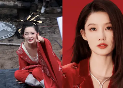 ▲李沁躍升頂流女星，美貌依舊。（圖／翻攝自微博）