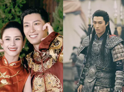 ▲「最帥燕洵」竇驍和何超蓮結婚，卻婚變消息頻傳。（圖／翻攝自微博）