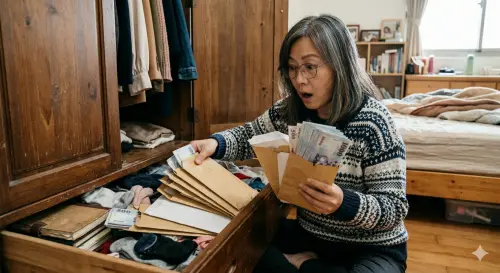 82歲母親不信任銀行！家中抽屜、衣櫃藏400萬元現金　她嘆不安全