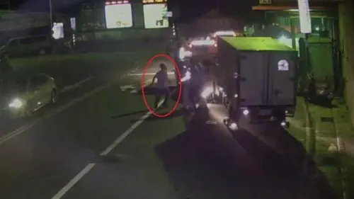 對警揮舞剪刀！僅因小貨車違停遭拖吊　莽男還怒嗆「你流氓」